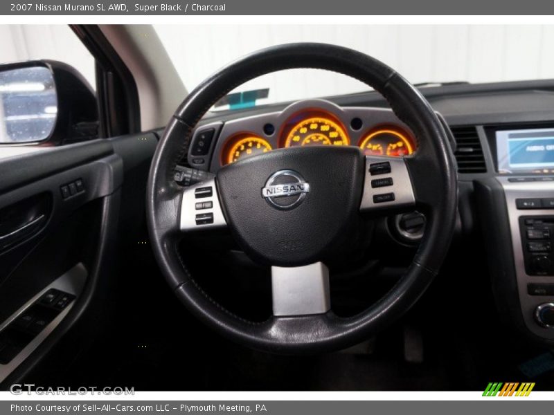 Super Black / Charcoal 2007 Nissan Murano SL AWD