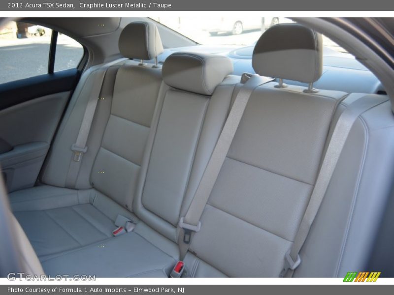 Graphite Luster Metallic / Taupe 2012 Acura TSX Sedan