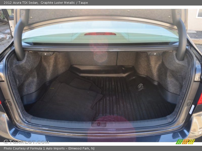 Graphite Luster Metallic / Taupe 2012 Acura TSX Sedan