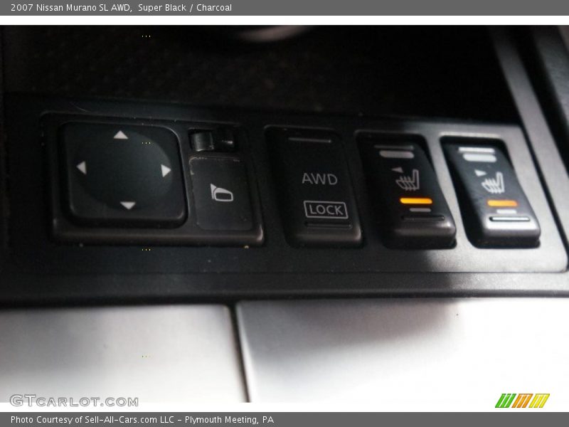 Super Black / Charcoal 2007 Nissan Murano SL AWD
