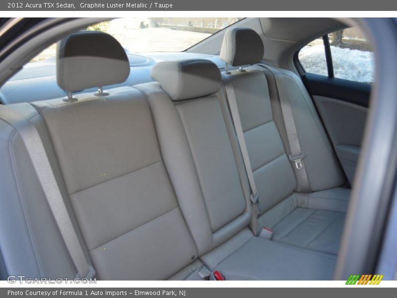 Graphite Luster Metallic / Taupe 2012 Acura TSX Sedan