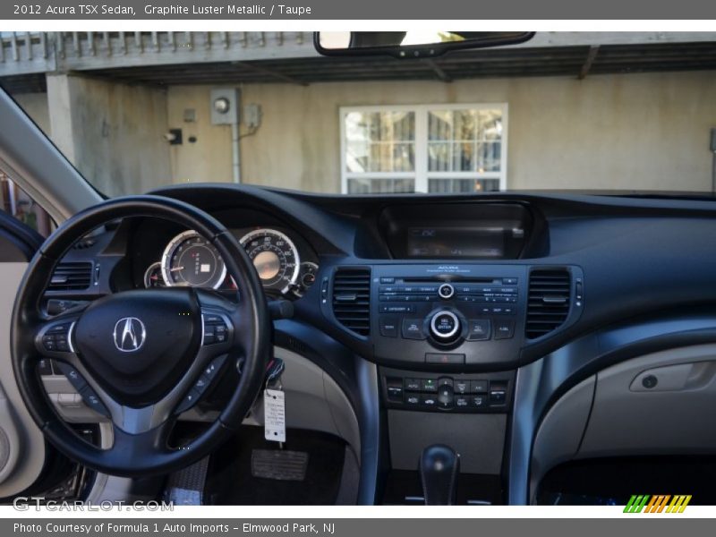 Graphite Luster Metallic / Taupe 2012 Acura TSX Sedan
