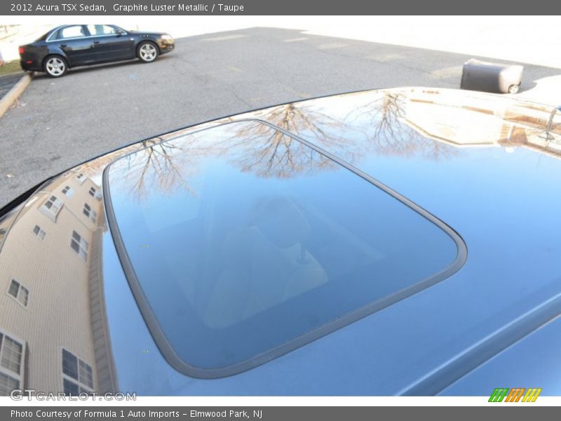 Graphite Luster Metallic / Taupe 2012 Acura TSX Sedan