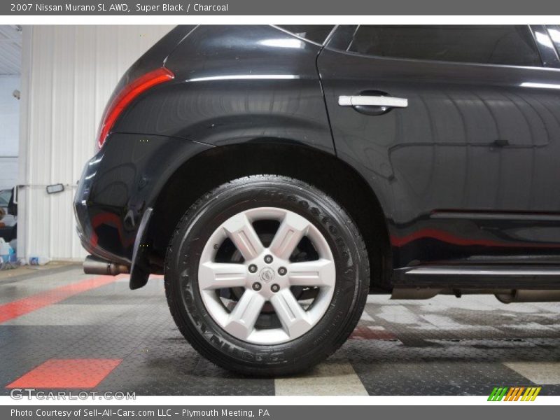 Super Black / Charcoal 2007 Nissan Murano SL AWD