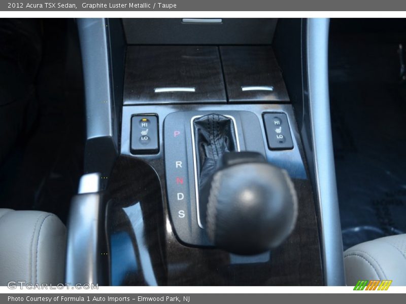 Graphite Luster Metallic / Taupe 2012 Acura TSX Sedan