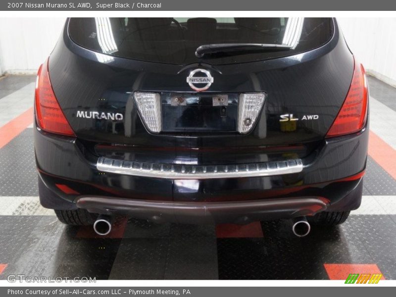 Super Black / Charcoal 2007 Nissan Murano SL AWD