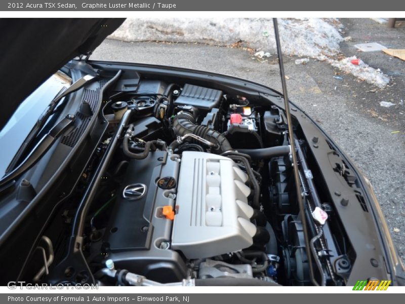 Graphite Luster Metallic / Taupe 2012 Acura TSX Sedan