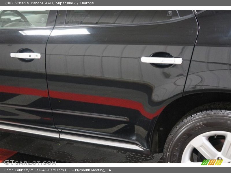 Super Black / Charcoal 2007 Nissan Murano SL AWD