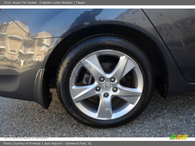 Graphite Luster Metallic / Taupe 2012 Acura TSX Sedan