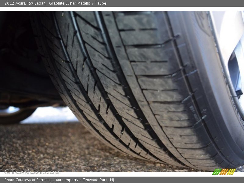 Graphite Luster Metallic / Taupe 2012 Acura TSX Sedan