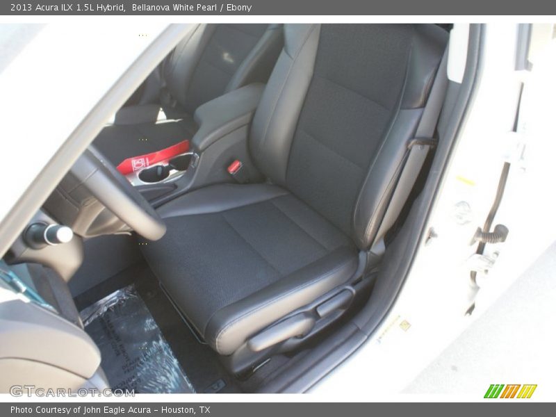 Bellanova White Pearl / Ebony 2013 Acura ILX 1.5L Hybrid