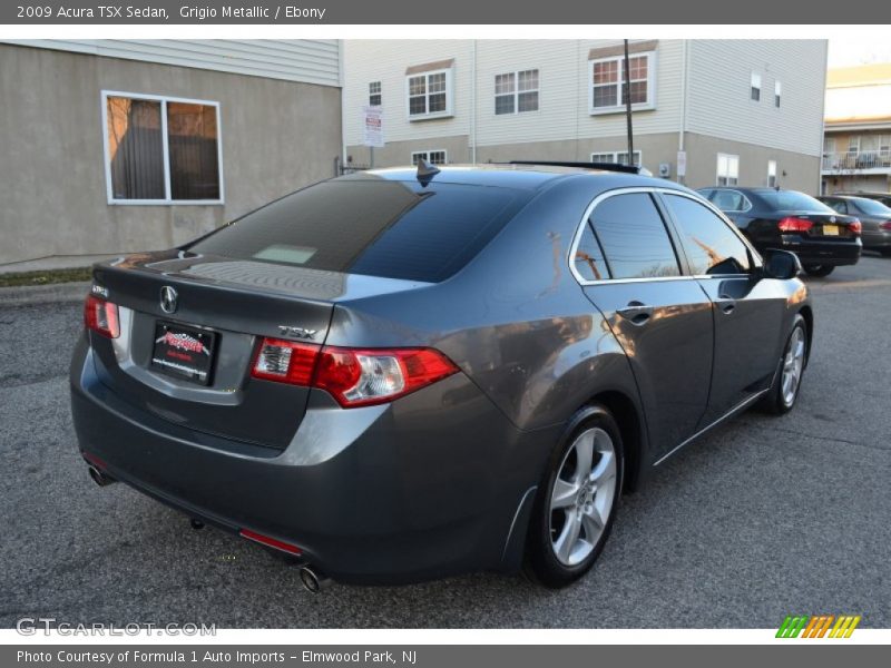 Grigio Metallic / Ebony 2009 Acura TSX Sedan