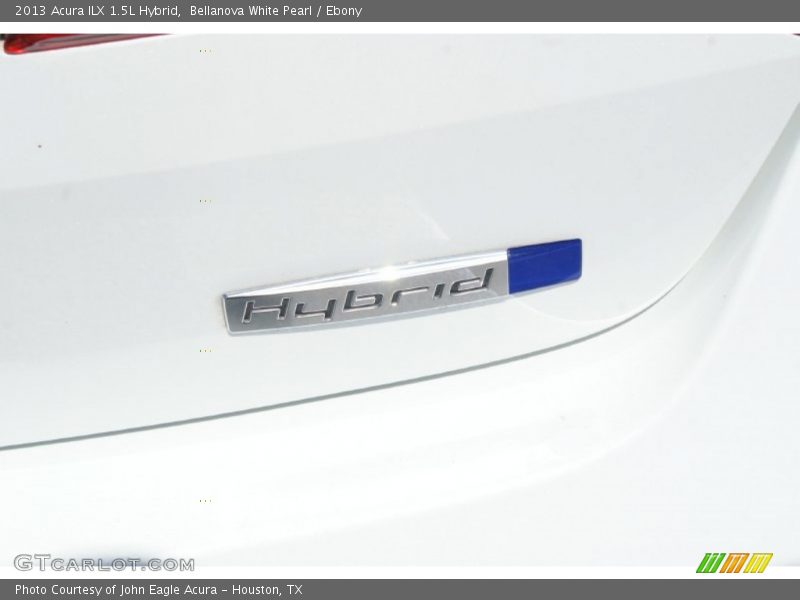 Bellanova White Pearl / Ebony 2013 Acura ILX 1.5L Hybrid