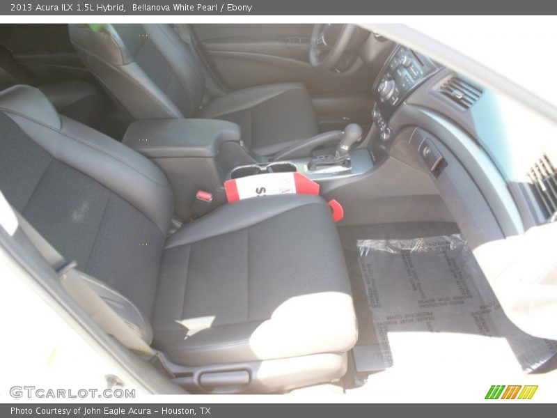 Bellanova White Pearl / Ebony 2013 Acura ILX 1.5L Hybrid