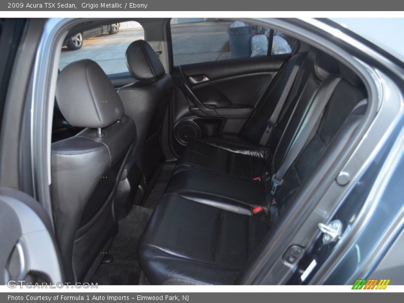 Grigio Metallic / Ebony 2009 Acura TSX Sedan