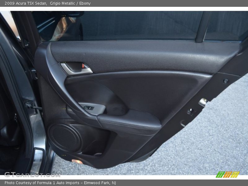 Grigio Metallic / Ebony 2009 Acura TSX Sedan