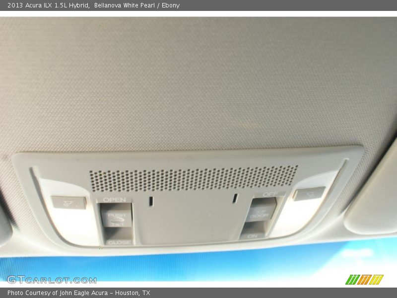 Bellanova White Pearl / Ebony 2013 Acura ILX 1.5L Hybrid
