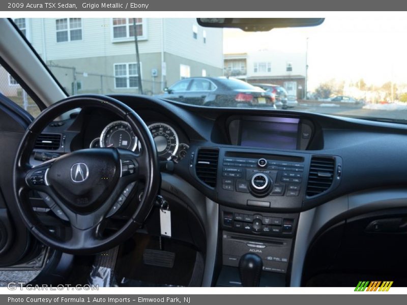 Grigio Metallic / Ebony 2009 Acura TSX Sedan