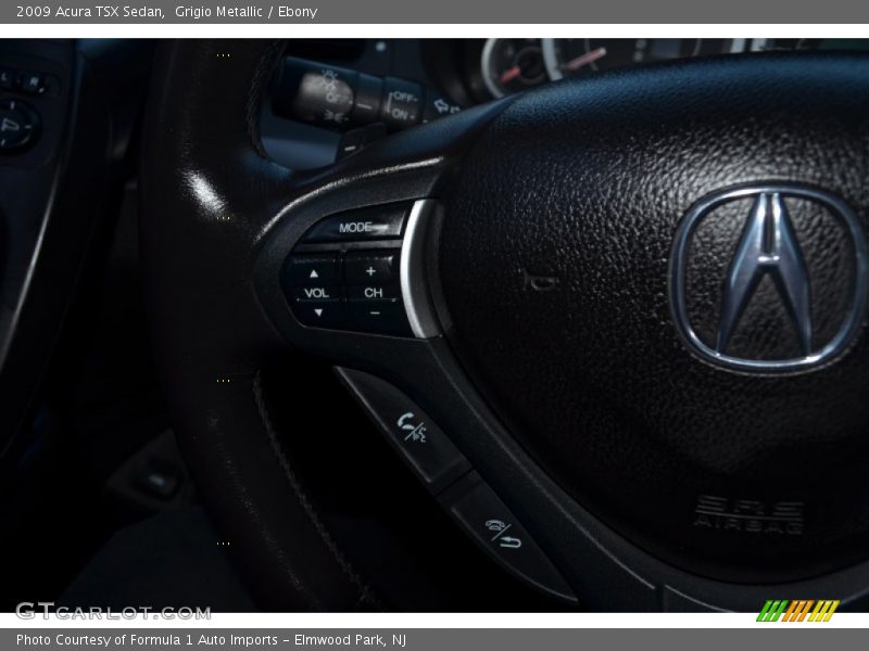 Grigio Metallic / Ebony 2009 Acura TSX Sedan
