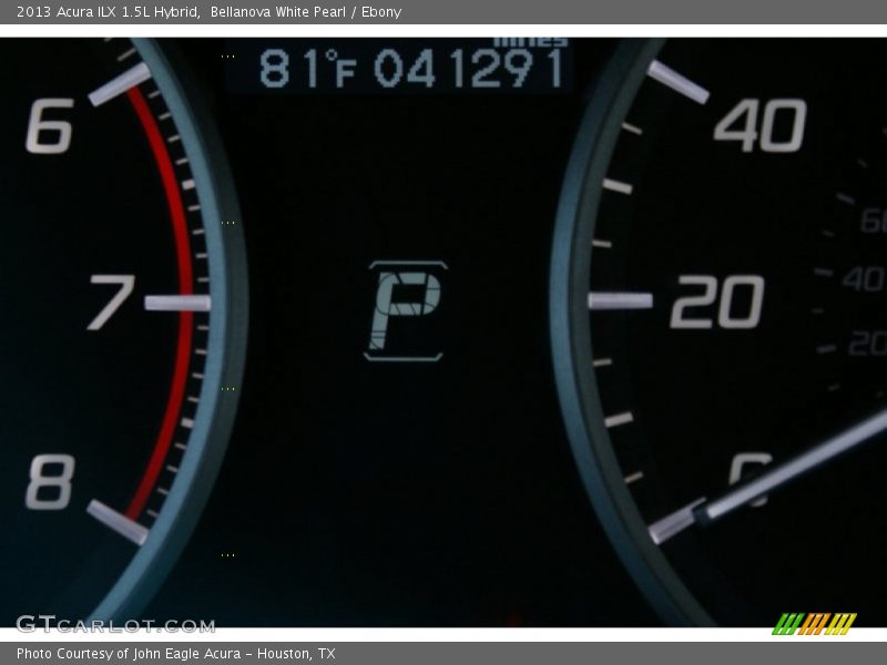 Bellanova White Pearl / Ebony 2013 Acura ILX 1.5L Hybrid