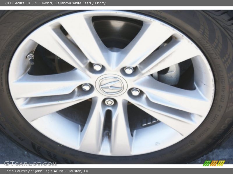 Bellanova White Pearl / Ebony 2013 Acura ILX 1.5L Hybrid