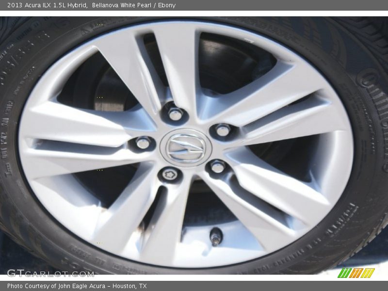 Bellanova White Pearl / Ebony 2013 Acura ILX 1.5L Hybrid