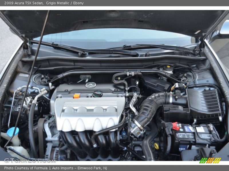 Grigio Metallic / Ebony 2009 Acura TSX Sedan