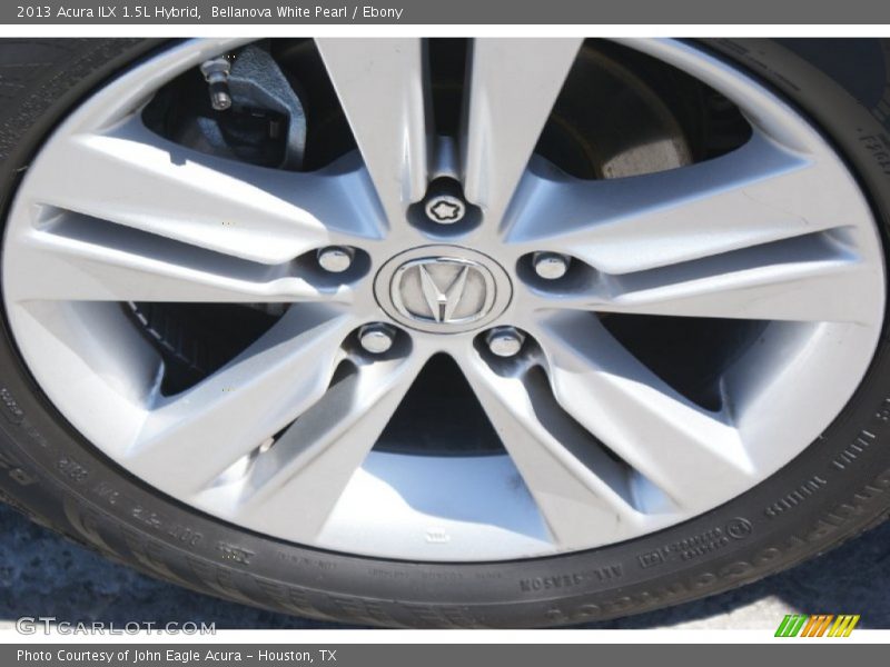 Bellanova White Pearl / Ebony 2013 Acura ILX 1.5L Hybrid