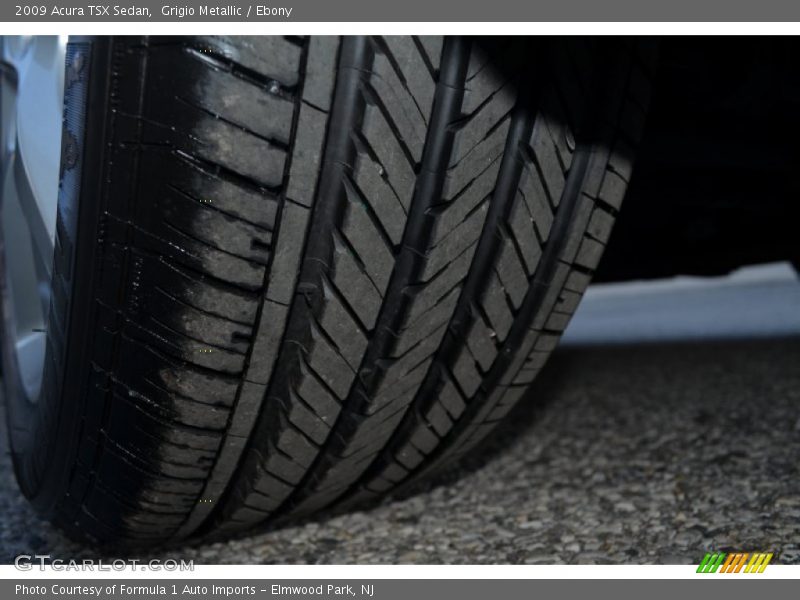 Grigio Metallic / Ebony 2009 Acura TSX Sedan