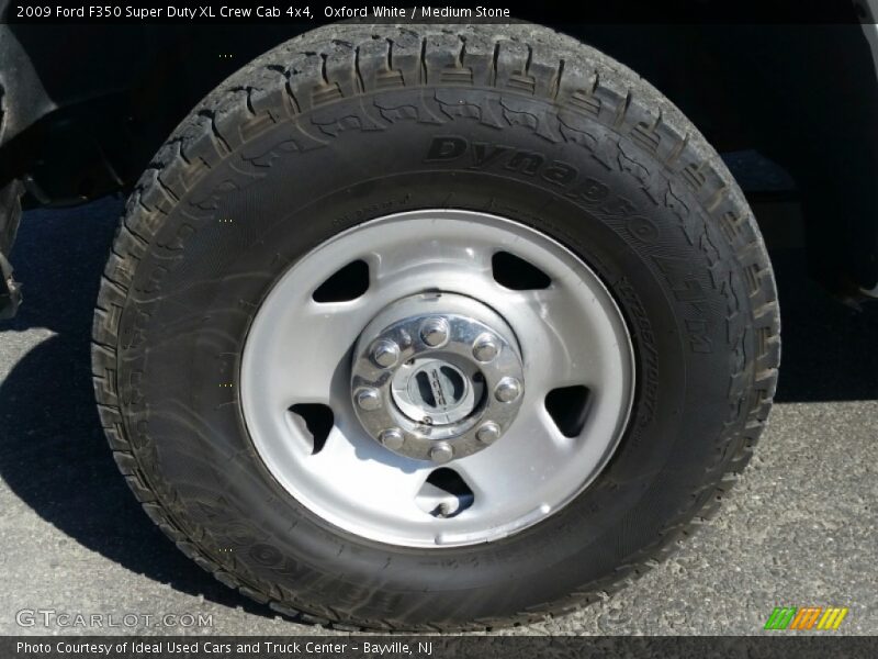 Oxford White / Medium Stone 2009 Ford F350 Super Duty XL Crew Cab 4x4