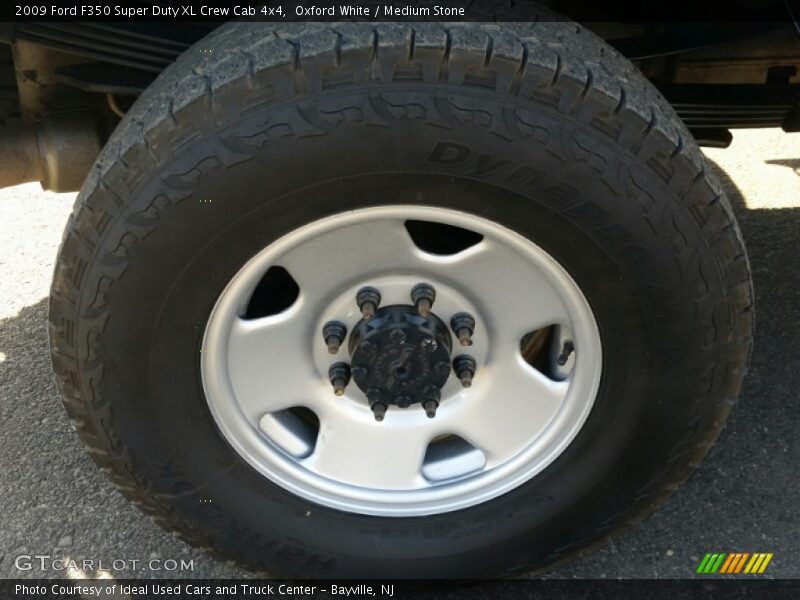 Oxford White / Medium Stone 2009 Ford F350 Super Duty XL Crew Cab 4x4