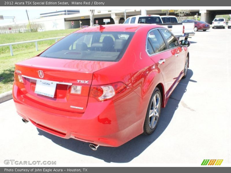 Milano Red / Ebony 2012 Acura TSX Special Edition Sedan