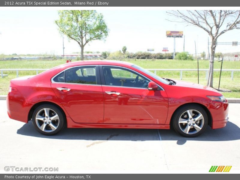 Milano Red / Ebony 2012 Acura TSX Special Edition Sedan