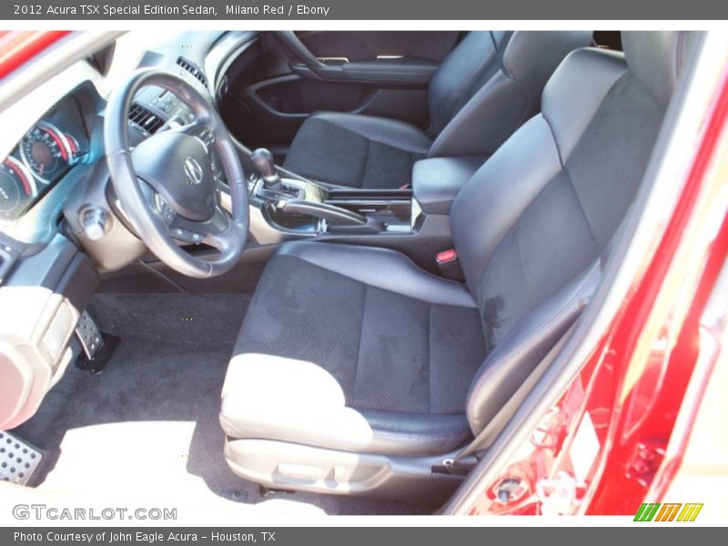 Milano Red / Ebony 2012 Acura TSX Special Edition Sedan