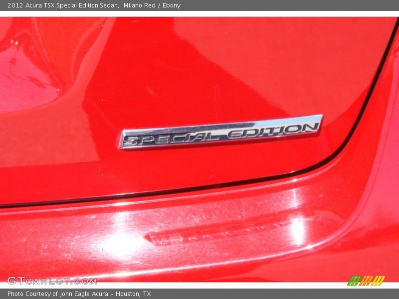Milano Red / Ebony 2012 Acura TSX Special Edition Sedan
