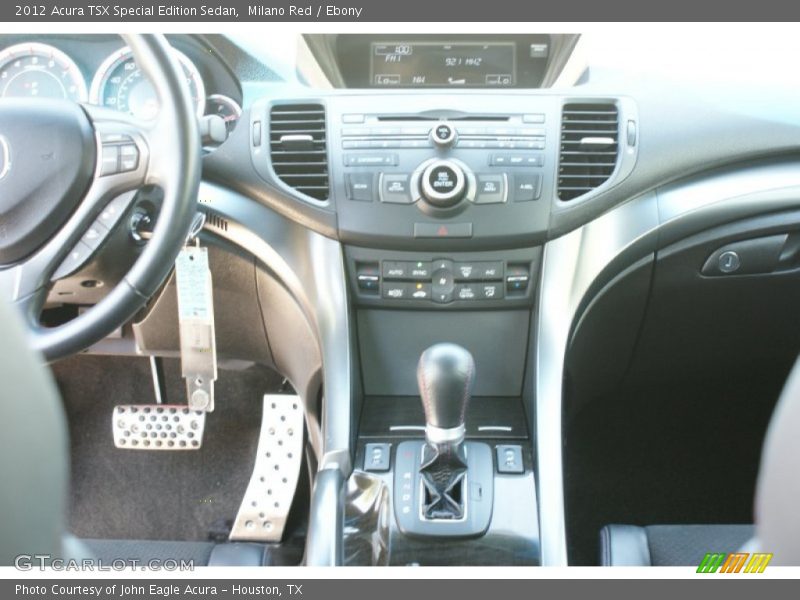 Milano Red / Ebony 2012 Acura TSX Special Edition Sedan