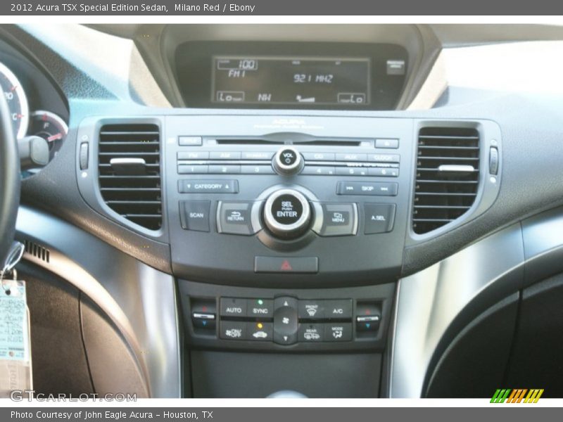 Milano Red / Ebony 2012 Acura TSX Special Edition Sedan