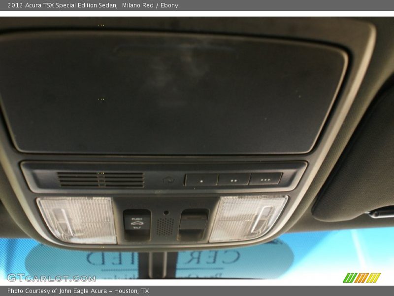 Milano Red / Ebony 2012 Acura TSX Special Edition Sedan