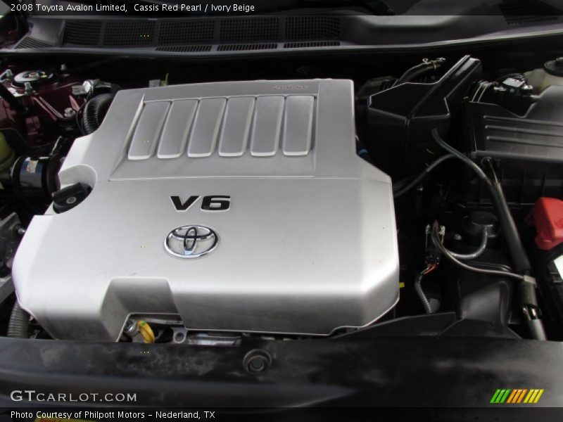 Cassis Red Pearl / Ivory Beige 2008 Toyota Avalon Limited