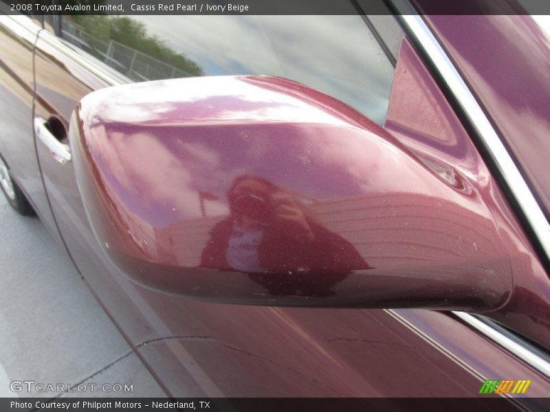 Cassis Red Pearl / Ivory Beige 2008 Toyota Avalon Limited