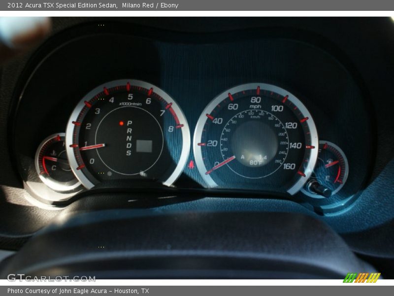 Milano Red / Ebony 2012 Acura TSX Special Edition Sedan