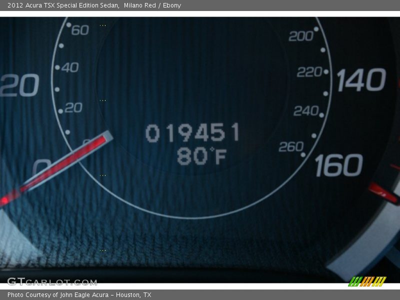 Milano Red / Ebony 2012 Acura TSX Special Edition Sedan