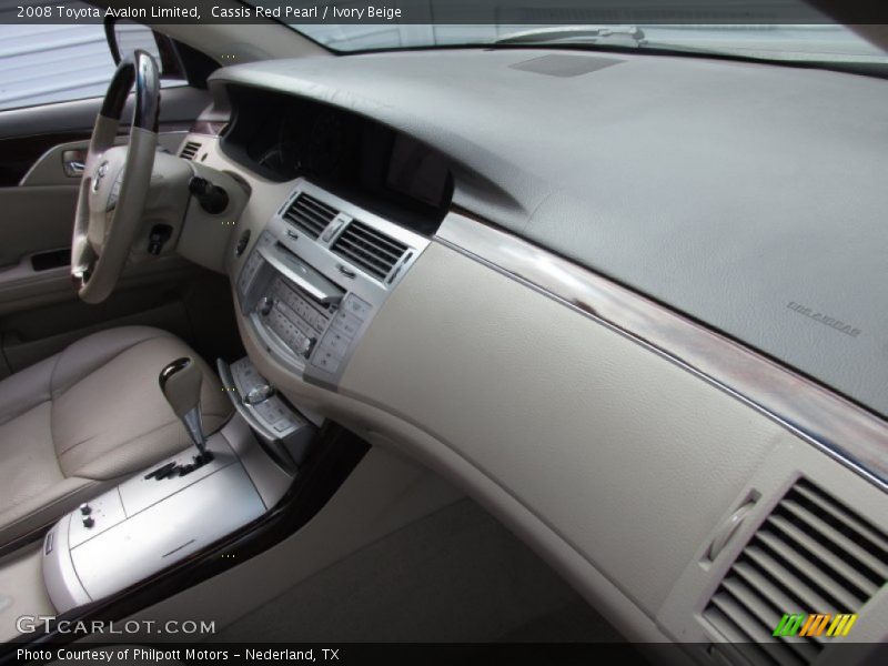 Cassis Red Pearl / Ivory Beige 2008 Toyota Avalon Limited