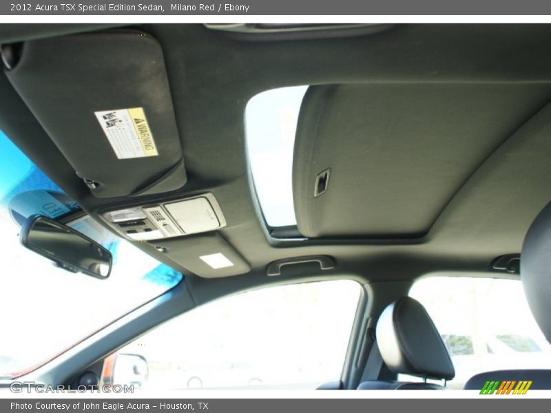 Milano Red / Ebony 2012 Acura TSX Special Edition Sedan