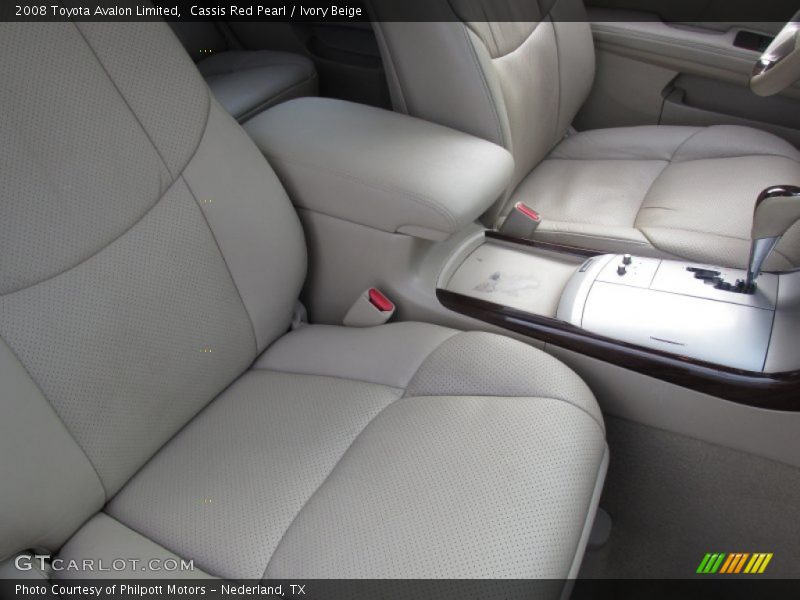 Cassis Red Pearl / Ivory Beige 2008 Toyota Avalon Limited