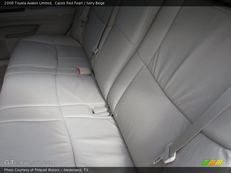 Cassis Red Pearl / Ivory Beige 2008 Toyota Avalon Limited