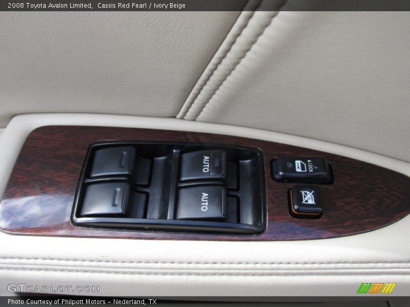 Cassis Red Pearl / Ivory Beige 2008 Toyota Avalon Limited