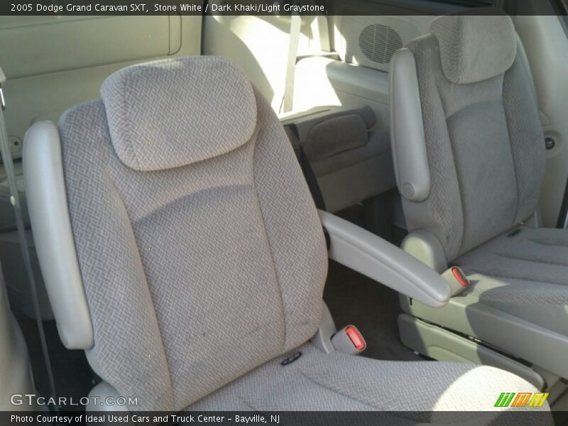 Stone White / Dark Khaki/Light Graystone 2005 Dodge Grand Caravan SXT