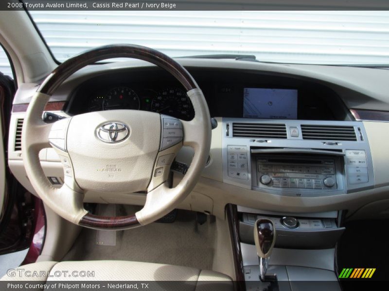 Cassis Red Pearl / Ivory Beige 2008 Toyota Avalon Limited