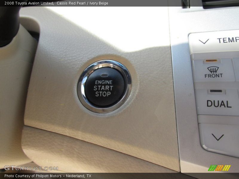 Cassis Red Pearl / Ivory Beige 2008 Toyota Avalon Limited